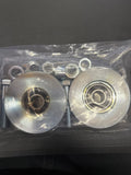 PAR RUEDA 2 1/2" CON PERNO